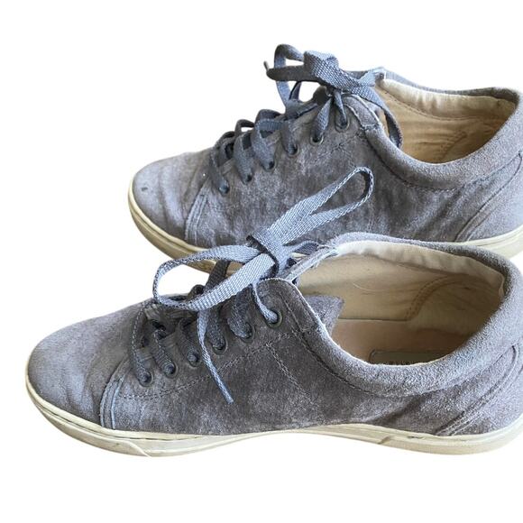 UGG Bluish Grey Faux Suede Sneakers - Picture 6 of 7